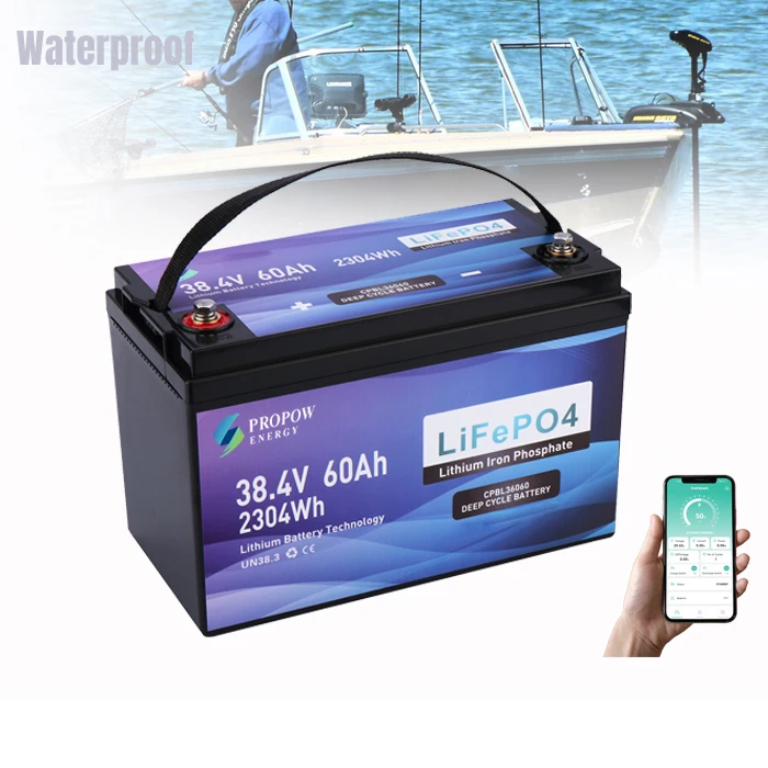 36Volt Motor Batteries Fishing Boat Trolling Motor 36V 60Ah Lithium Battery For Marine
36Volt Motor Batteries Fishing Boat Trolling Motor 36V 60Ah Lithium Battery For Marine