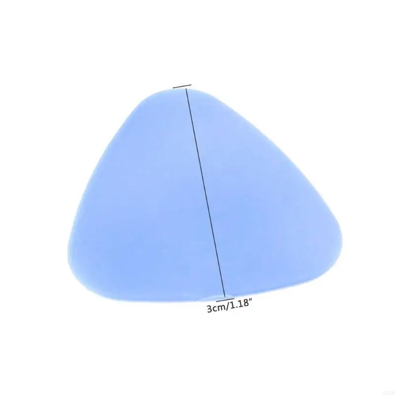 Q22B 30 Pcs Triangular Plastic Pry Opening Tools Blue LCD Screen for Case Disassemb