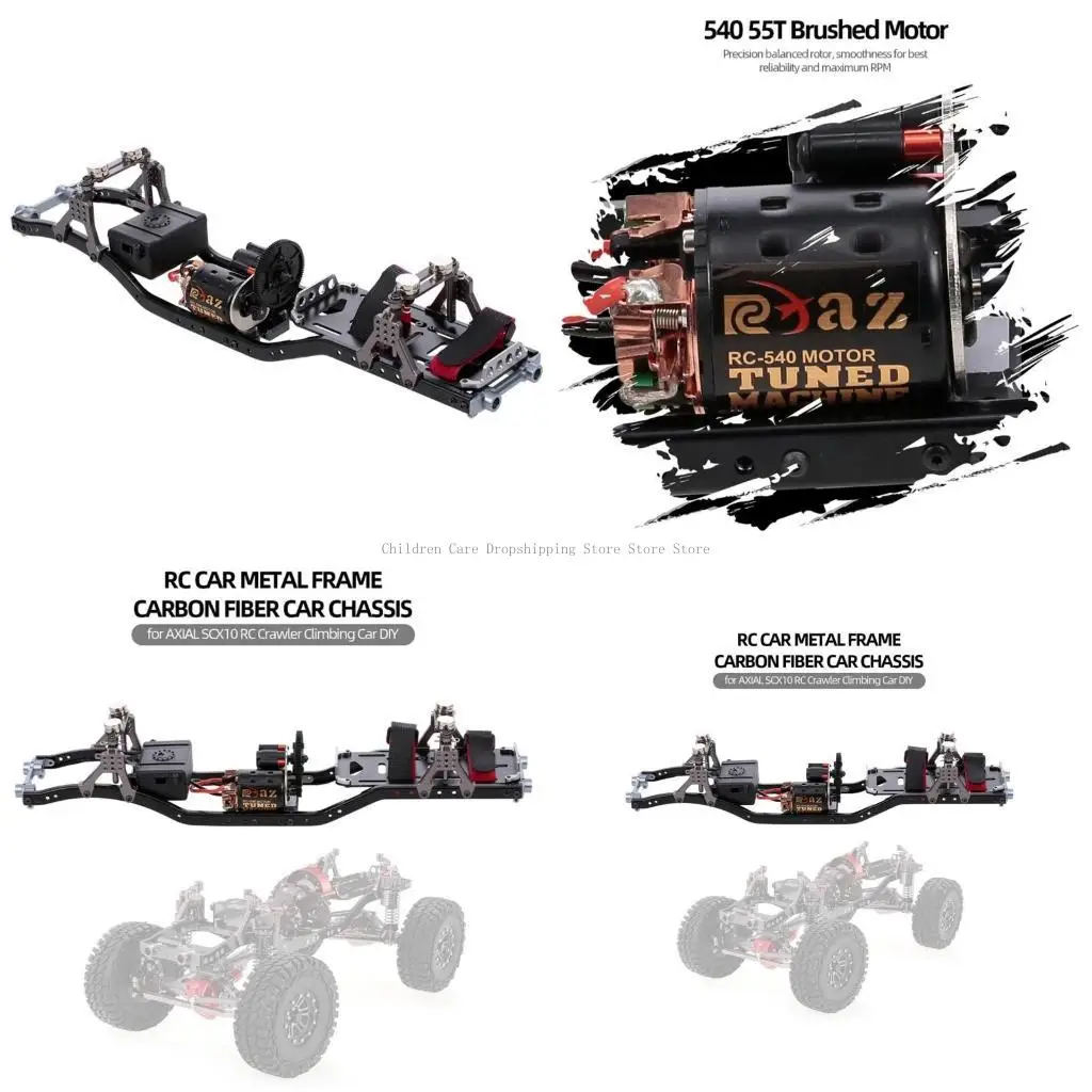 Балка шасси металлической рельсовой балки с двигателем 540 для гусеничного подъемника SCX10
Балка шасси металлической рельсовой балки с двигателем 540 для гусеничного подъемника SCX10