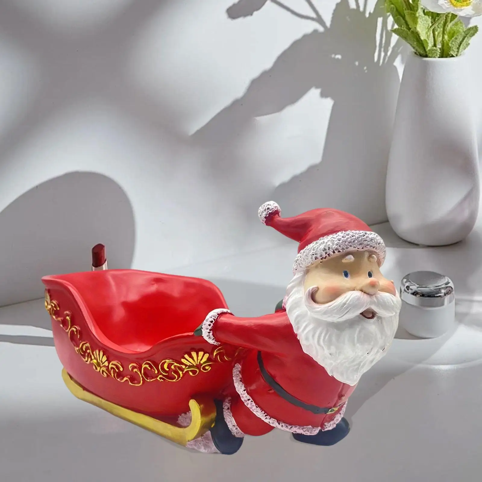 Статуя Декор Санта-Клауса с миской для хранения, органайзер для стола, рождественская скульптура, контейнер для мелочей, держатель для ключей для прихожей, офиса, спальни
Статуя Декор Санта-Клауса с миской для хранения, органайзер для стола, рождественская скульптура, контейнер для мелочей, держатель для ключей для прихожей, офиса, спальни