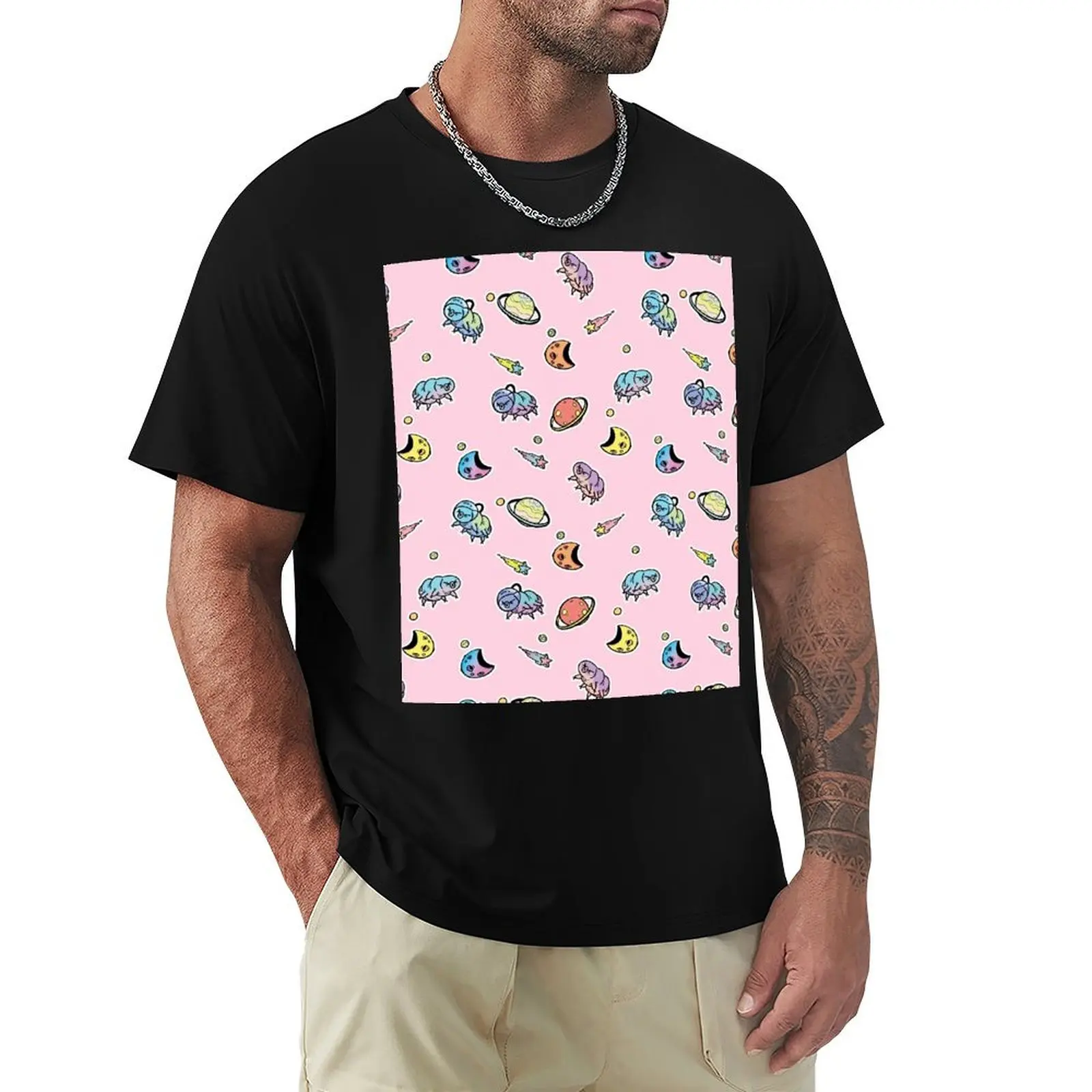 Tardigrade Space Pattern Pink T-Shirt Running Gym Short Sleeve Sports Tee
Tardigrade Space Pattern Pink T-Shirt Running Gym Short Sleeve Sports Tee