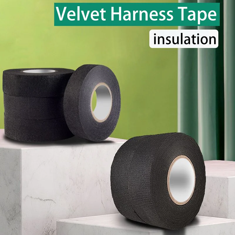 1/3/5PCS Electrical Tape Heat Resistant Harness Tape Adhesive Cloth Tape Waterproof Tape Insulating Automotive Fabric Cloth Tape
1/3/5PCS Electrical Tape Heat Resistant Harness Tape Adhesive Cloth Tape Waterproof Tape Insulating Automotive Fabric Cloth Tape