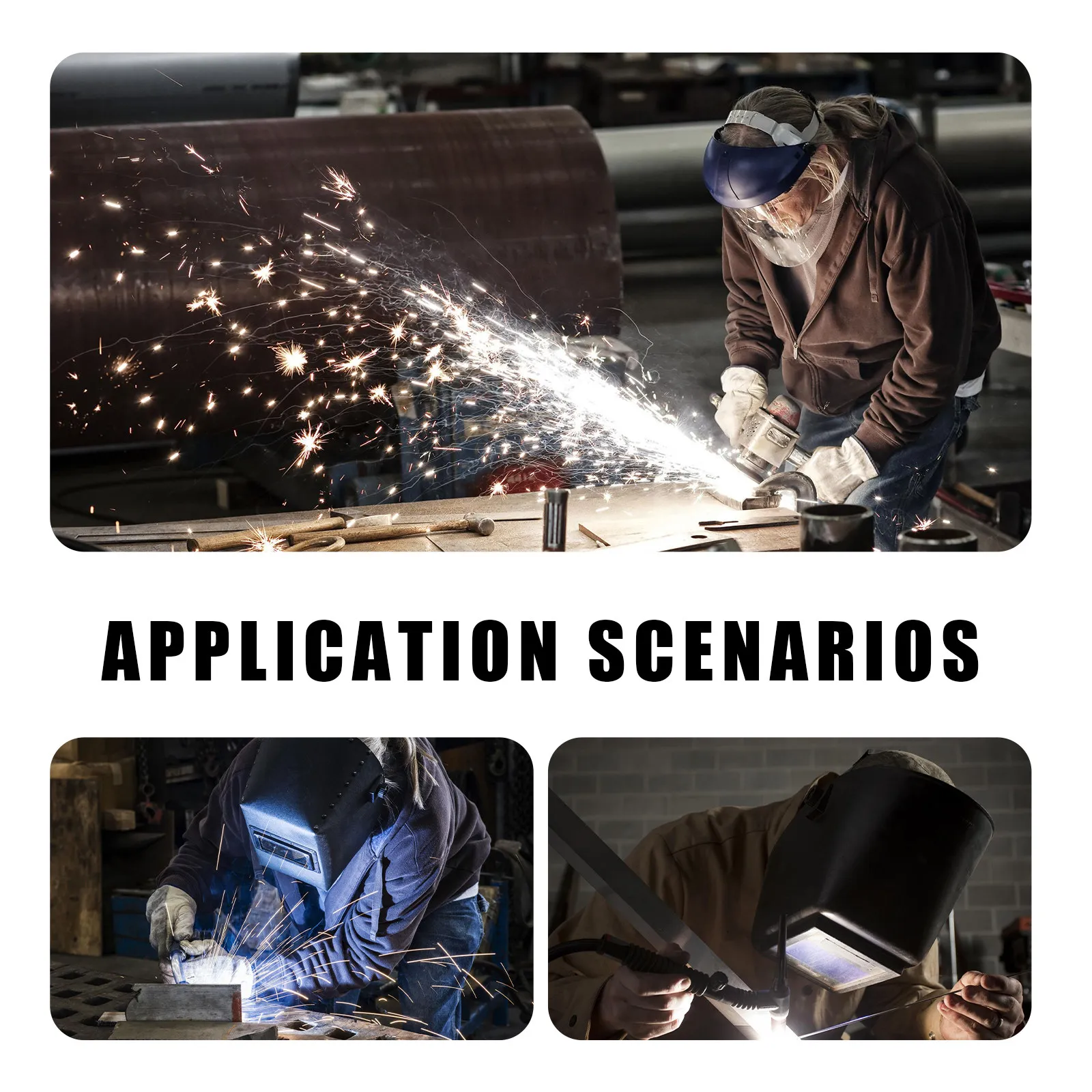 Welding Mask Dark Green Lightweight Headwear Design Pressure Resistance Fireproof Shockproof Protective Mask for Welding
Welding Mask Dark Green Lightweight Headwear Design Pressure Resistance Fireproof Shockproof Protective Mask for Welding