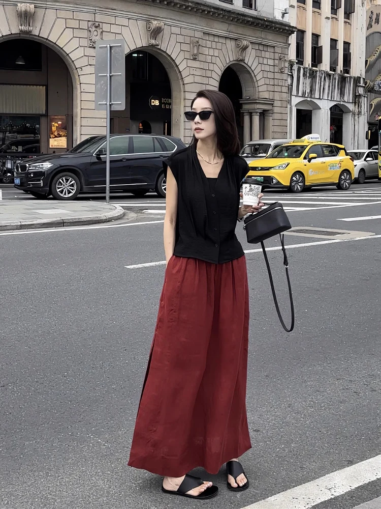 Ретро-юбка А-силуэта с разрезом для лета, для фигуры «груша», винтажная юбка в стиле Беркли, средней длины, для повседневной носки
Ретро-юбка А-силуэта с разрезом для лета, для фигуры «груша», винтажная юбка в стиле Беркли, средней длины, для повседневной носки