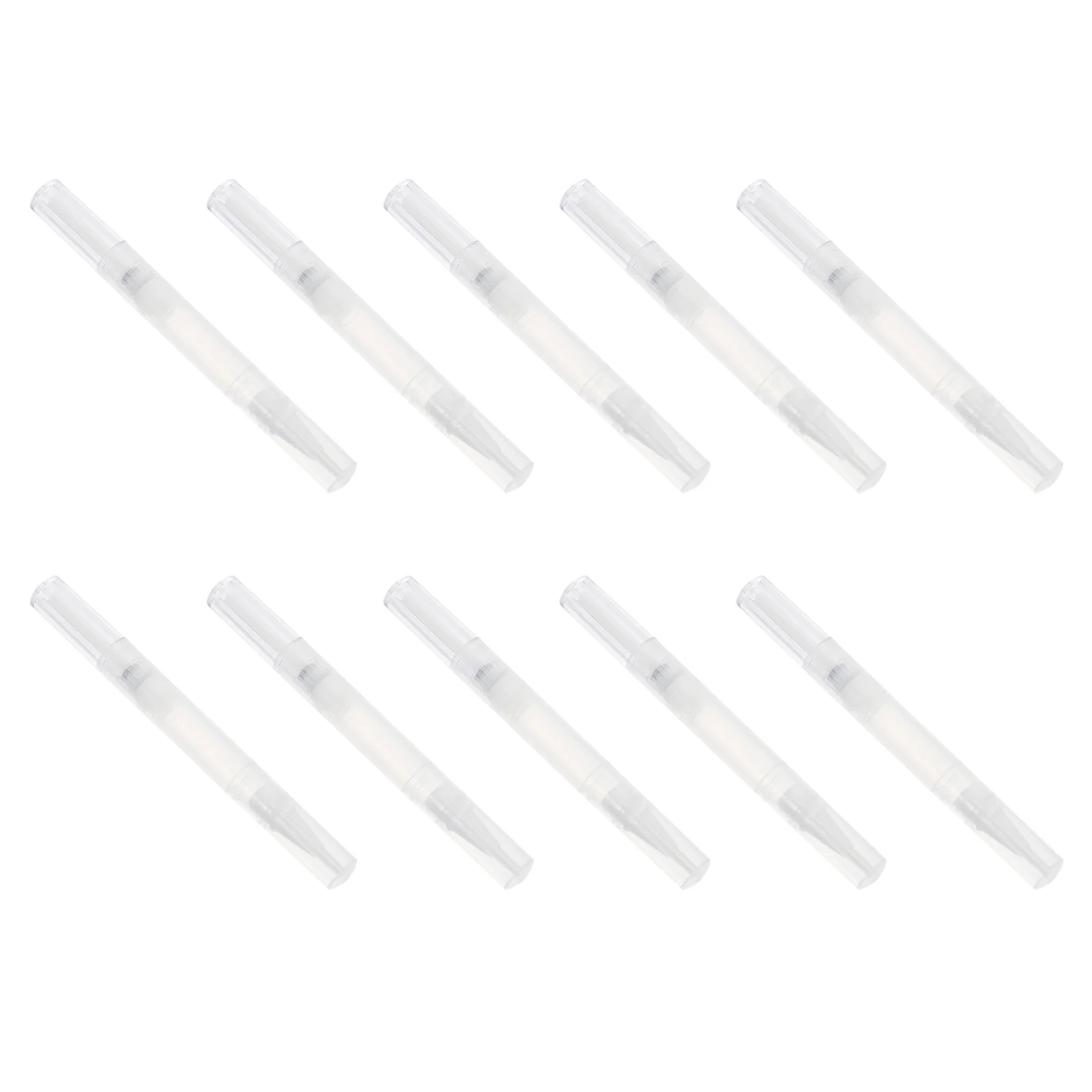 10Pcs Nail Art Oil Twisting Empty Pen Portable Makeup Supplies Lip Gloss Container Manicure Tool Brush Applicator
10Pcs Nail Art Oil Twisting Empty Pen Portable Makeup Supplies Lip Gloss Container Manicure Tool Brush Applicator