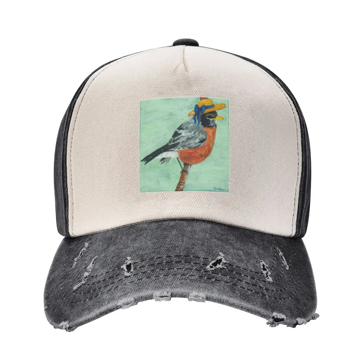 Birds with Hats: Garden Party Robin Baseball Cap Bobble Hat sun hat Military Cap Man Beach Men Luxury Brand Women's
Birds with Hats: Garden Party Robin Baseball Cap Bobble Hat sun hat Military Cap Man Beach Men Luxury Brand Women's