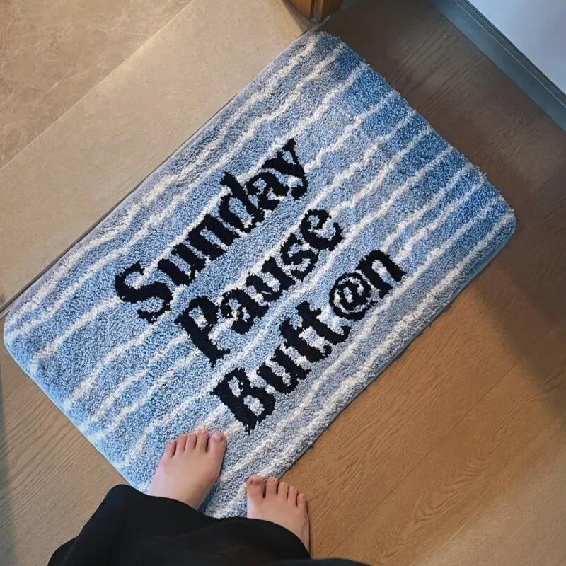 Non-Slip Bathroom Rug Strong Absorbency Velvet Living Room Carpet Bedside Blanket Coffee Table Korean Style Retro Home Textile
Non-Slip Bathroom Rug Strong Absorbency Velvet Living Room Carpet Bedside Blanket Coffee Table Korean Style Retro Home Textile