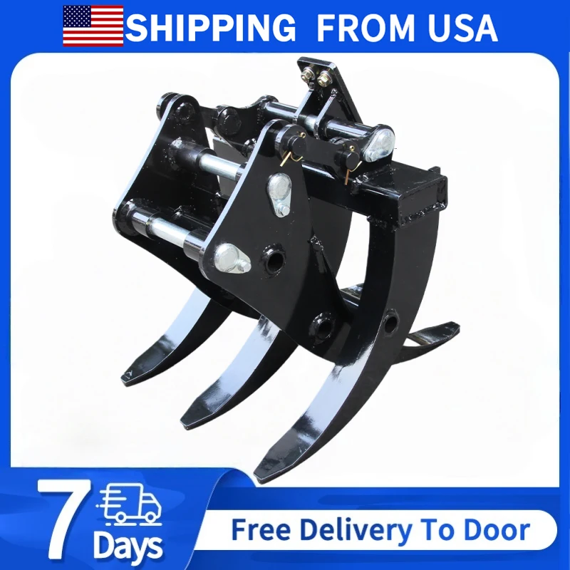 ATTACHXPRO Mini Excavator Attachment Heavy-Duty Wood Grapple 42.25 Inch Wide Metal Gripper Bucket for Forestry Farms Hilly Yard
ATTACHXPRO Mini Excavator Attachment Heavy-Duty Wood Grapple 42.25 Inch Wide Metal Gripper Bucket for Forestry Farms Hilly Yard