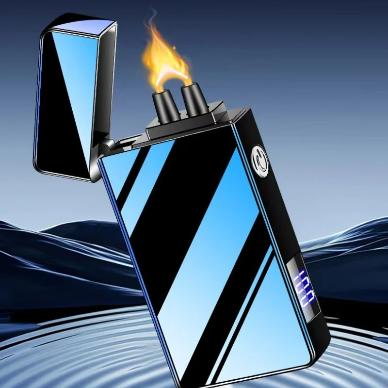 Ветрозащитная импульсная зажигалка высокой мощности с большой дугой, различные стили, зажигалка со светодиодной подсветкой, дисплей мощности, тип зарядки
Ветрозащитная импульсная зажигалка высокой мощности с большой дугой, различные стили, зажигалка со светодиодной подсветкой, дисплей мощности, тип зарядки