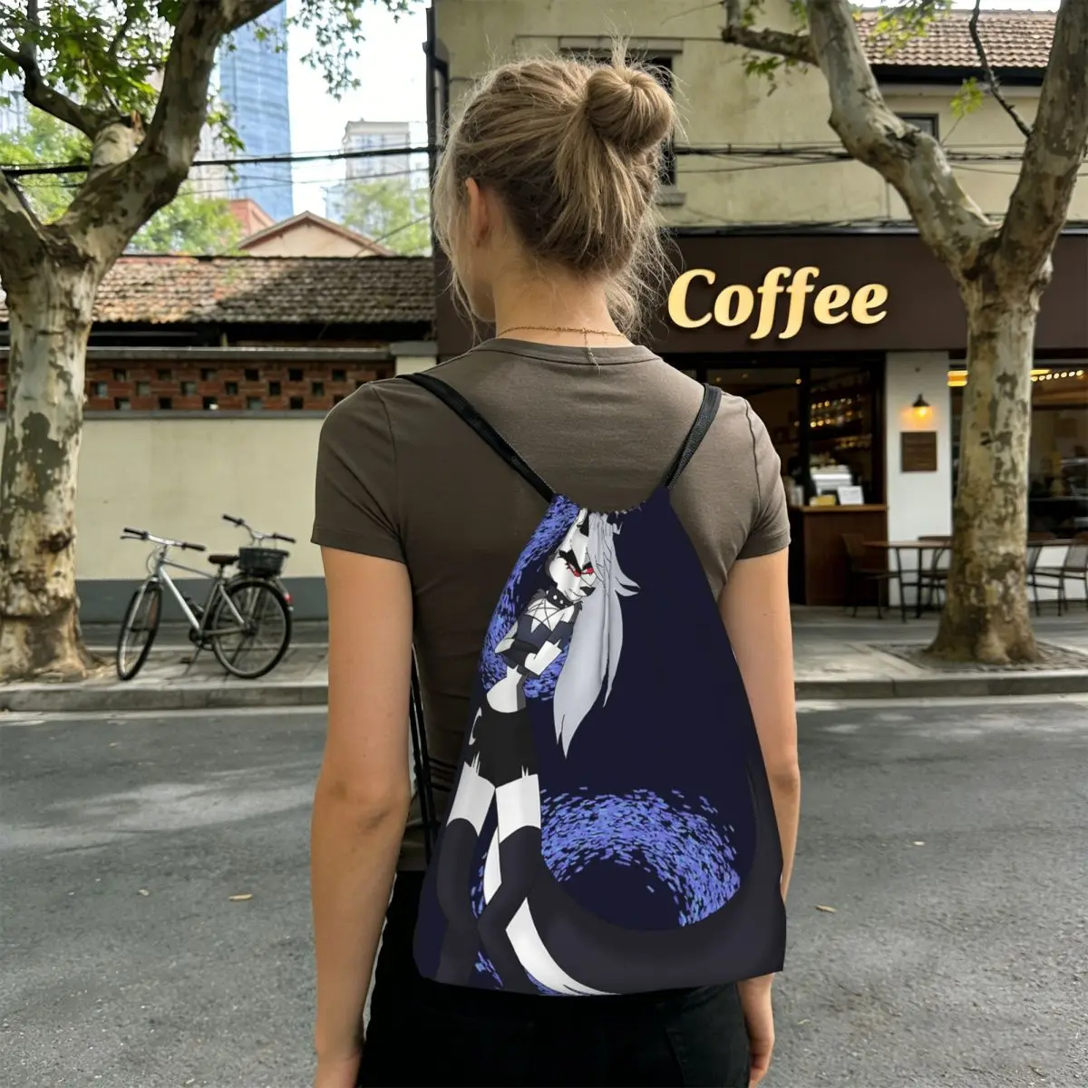 Loona Collage Helluva Boss Anime Backpacks Casual Drawstring Bundle Pocket Storage Bag Book Bags for Travel Students
Loona Collage Helluva Boss Anime Backpacks Casual Drawstring Bundle Pocket Storage Bag Book Bags for Travel Students