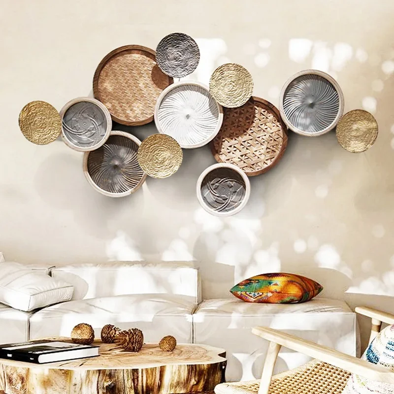 Wabi Sabi Breeze Inn restaurant wall decoration Japanese Iron Rattan series wall decoration living room background
Wabi Sabi Breeze Inn restaurant wall decoration Japanese Iron Rattan series wall decoration living room background