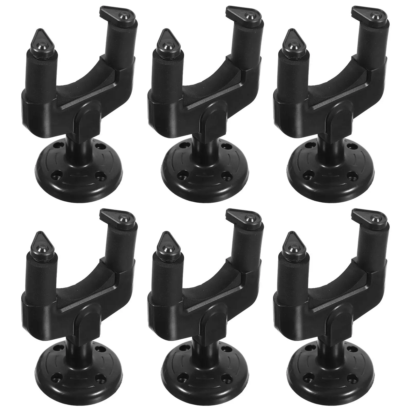 6 PCS/Set Guitar Hook Stands Rack Mount Brackets for Shelves Black Coat Hangers Electric Wall Holder
6 PCS/Set Guitar Hook Stands Rack Mount Brackets for Shelves Black Coat Hangers Electric Wall Holder