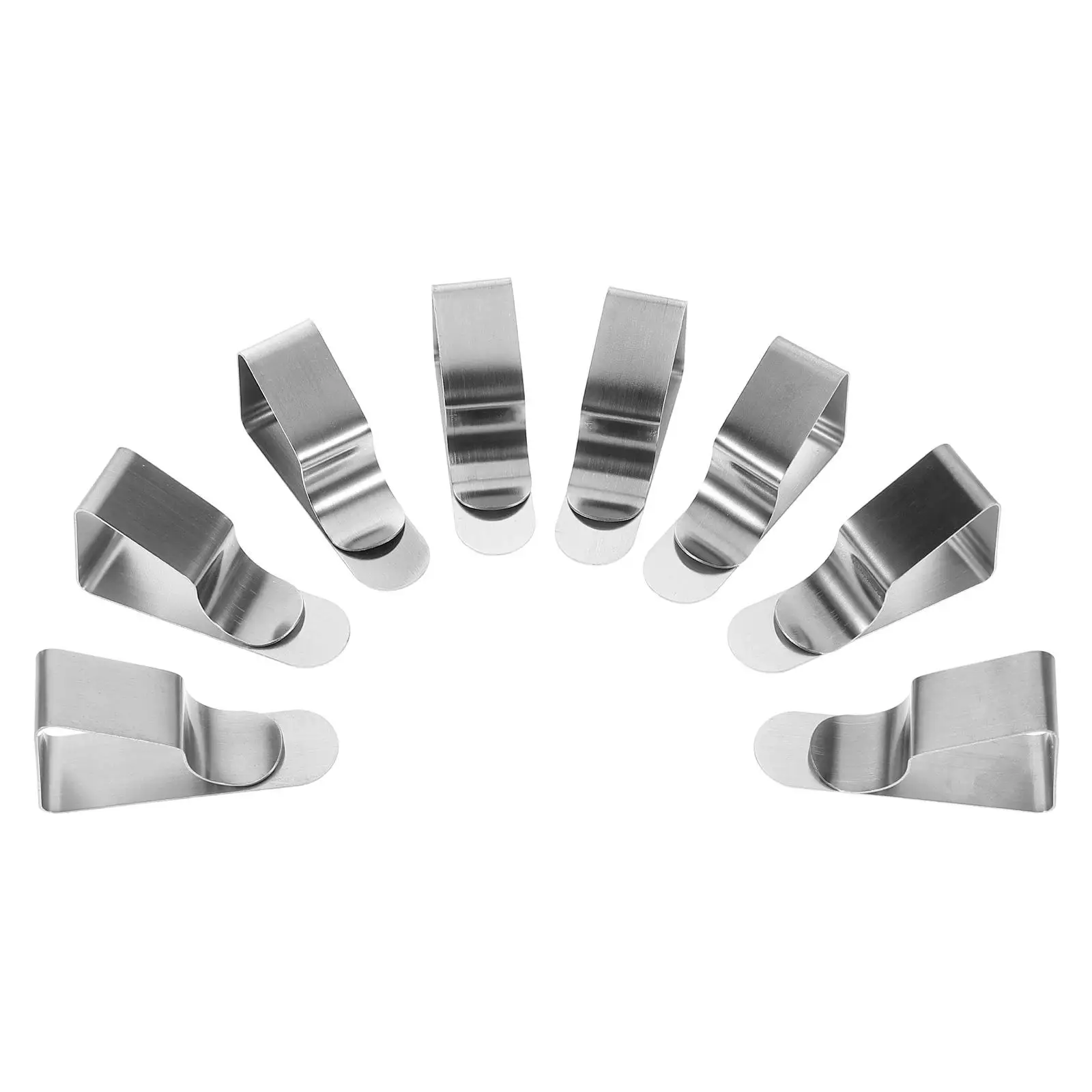 8 Pcs Trapezoidal Stainless Steel Tablecloth Clip Clips for Outdoor Picnic Tables Large
8 Pcs Trapezoidal Stainless Steel Tablecloth Clip Clips for Outdoor Picnic Tables Large