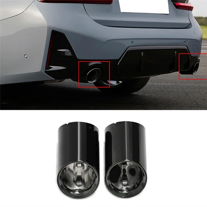 Car Muffler Tip Tailpipe Replacement Exhaust Cover For BMW G20 G21 3 Series 320 330I 2020- 2022 Accessories
Car Muffler Tip Tailpipe Replacement Exhaust Cover For BMW G20 G21 3 Series 320 330I 2020- 2022 Accessories