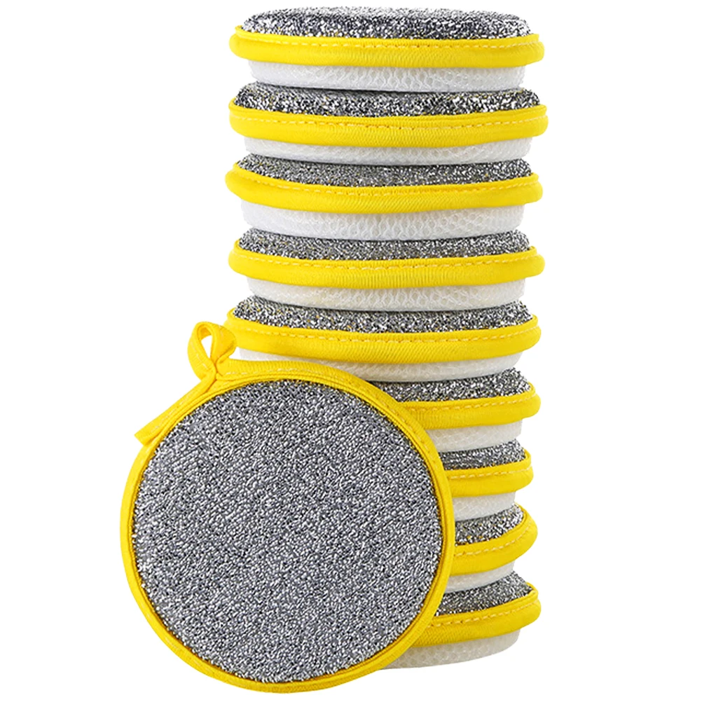 20 Pcs Dishwashing Sponges Thick Nonstick Kitchen Cleaning Scrubbers Large Size Sponge Pads for Dishes Pots Multifunction
20 Pcs Dishwashing Sponges Thick Nonstick Kitchen Cleaning Scrubbers Large Size Sponge Pads for Dishes Pots Multifunction