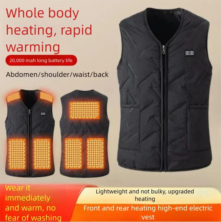 Умный жилет с подогревом на 5 зон, унисекс, для полного обогрева тела, зимний, защита от холода, с USB-зарядкой, электрический, с регулировкой температуры
Умный жилет с подогревом на 5 зон, унисекс, для полного обогрева тела, зимний, защита от холода, с USB-зарядкой, электрический, с регулировкой температуры