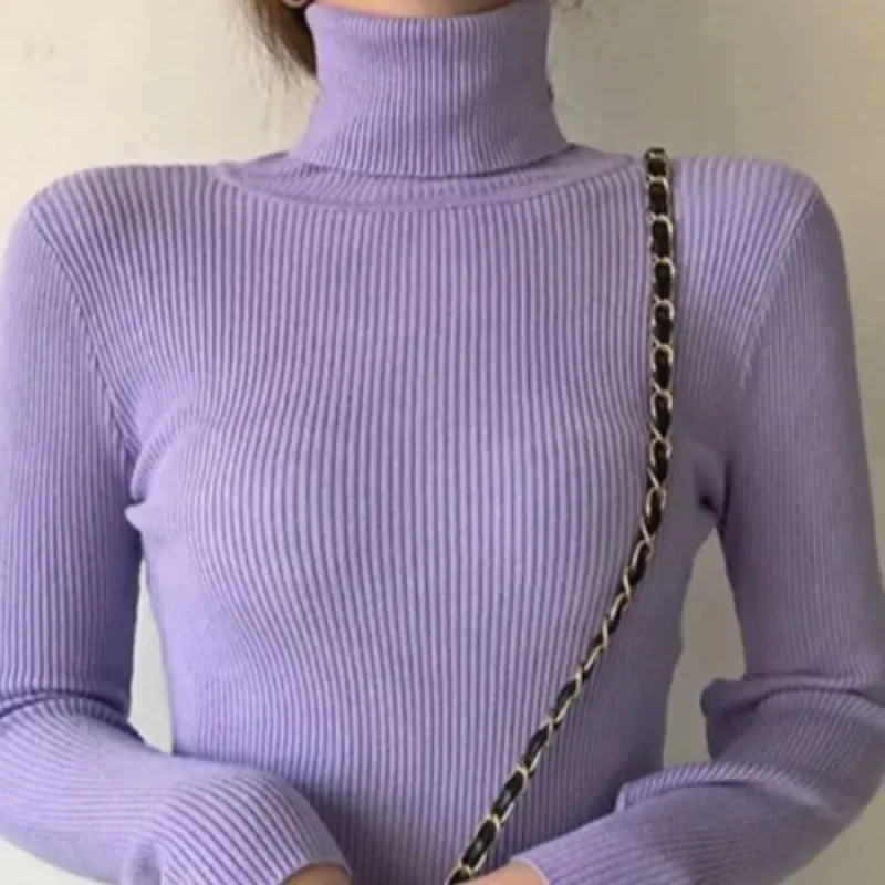 Женский осенний свитер с высоким воротником, вязаные мягкие пуловеры, кашемировые джемперы, базовые мягкие свитера для женщин, 2026, осень-зима
Женский осенний свитер с высоким воротником, вязаные мягкие пуловеры, кашемировые джемперы, базовые мягкие свитера для женщин, 2026, осень-зима