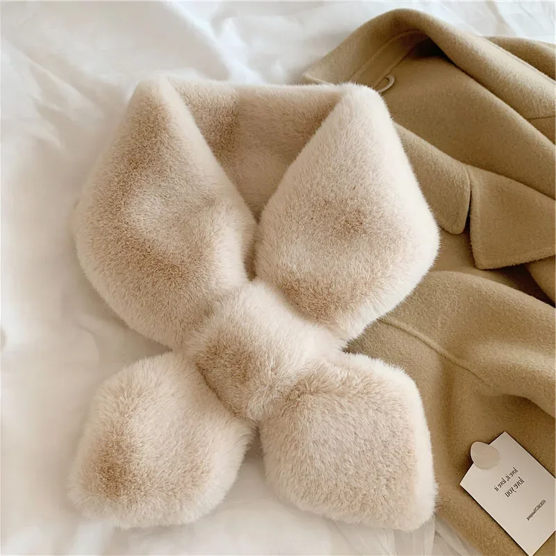 Шарф с воротником из искусственного кроличьего меха, женский теплый утепленный меховой шарф Sjaal, красочный зимний шарф с крестом, осень-зима, искусственный мех
Шарф с воротником из искусственного кроличьего меха, женский теплый утепленный меховой шарф Sjaal, красочный зимний шарф с крестом, осень-зима, искусственный мех