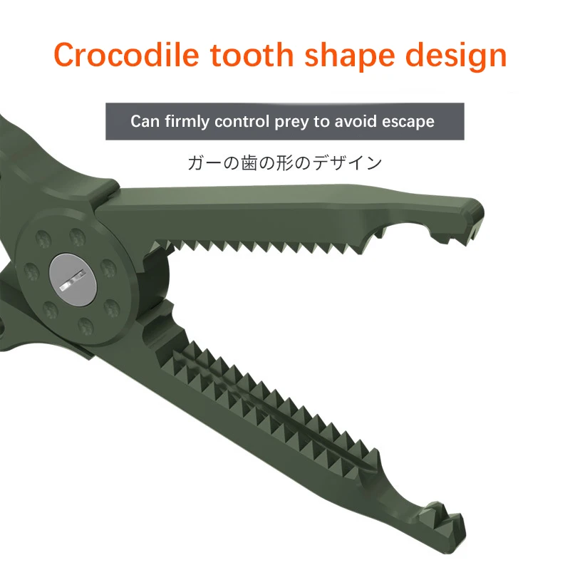 Fishing Pliers Tongs Gripper Professional Fish Buckle Clamp Clip Fishing Gripper Jagged Strengthen Bite Force Pesca
Fishing Pliers Tongs Gripper Professional Fish Buckle Clamp Clip Fishing Gripper Jagged Strengthen Bite Force Pesca