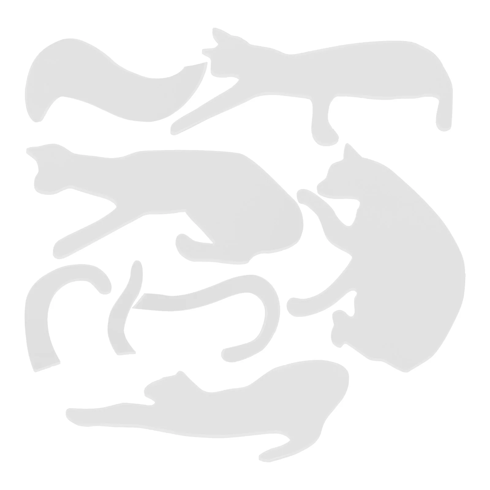 Cat Template Ruler Quilting Stencil Acrylic Sewing Templates Shaped Craft Tool DIY Clothes Pants Lightweight Beginners Tailors
Cat Template Ruler Quilting Stencil Acrylic Sewing Templates Shaped Craft Tool DIY Clothes Pants Lightweight Beginners Tailors