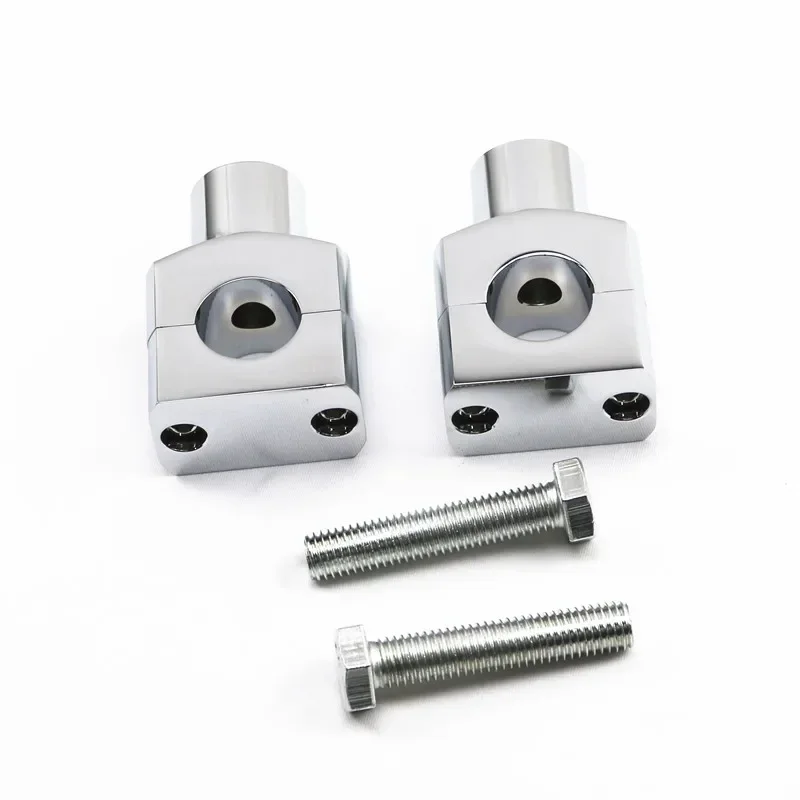 Chrome 1" Handlebar Riser For Harley Honda Kawasaki Suzuki Yamaha Triumph Cafe
Chrome 1" Handlebar Riser For Harley Honda Kawasaki Suzuki Yamaha Triumph Cafe