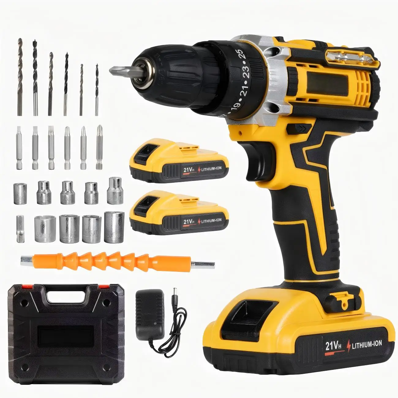 Powerful Electric Screwdriver 3 Speed Adjustable Cordless Rechargeable Screwdriver Durable Portable Home Repair Power Tools Low Price
Powerful Electric Screwdriver 3 Speed Adjustable Cordless Rechargeable Screwdriver Durable Portable Home Repair Power Tools Low Price