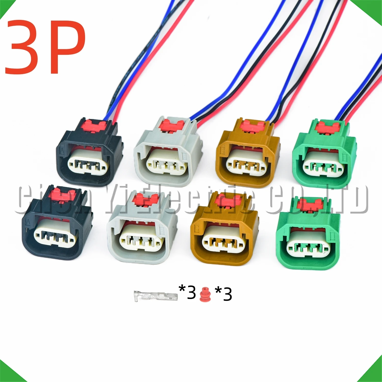 3 Pin Auto Connectors Turn signal pressure camshaft position sensor wire harness plug 7287-0955-30 7287-5393-40 For Chrysler
3 Pin Auto Connectors Turn signal pressure camshaft position sensor wire harness plug 7287-0955-30 7287-5393-40 For Chrysler