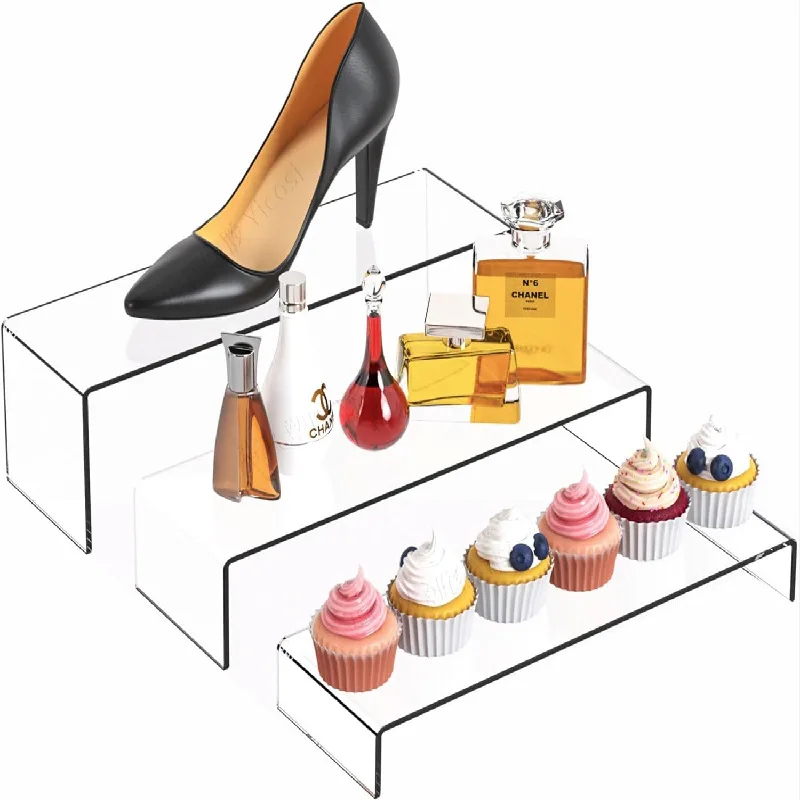 3-9 PCS Acrylic Layered Storage Rack U-shaped Height-increasing Desk For Organizing Pastry Display And Stacked Storage Rack
3-9 PCS Acrylic Layered Storage Rack U-shaped Height-increasing Desk For Organizing Pastry Display And Stacked Storage Rack