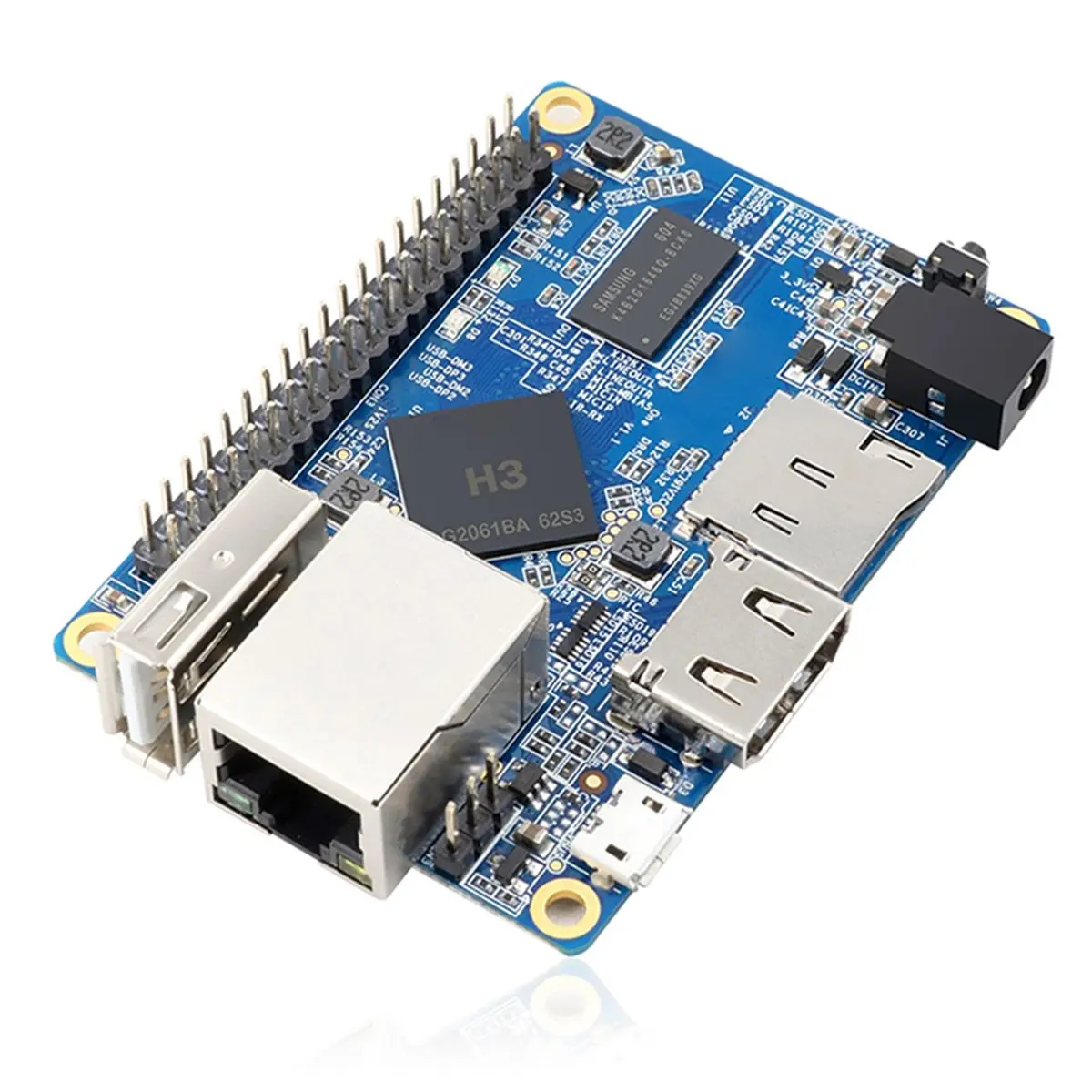 (A32M) For Orange Pi One 1GB RAM Mini PC Allwinner H3 SoC DDR3 Quad-Core Single Board Support Android Linux Development Board
(A32M) For Orange Pi One 1GB RAM Mini PC Allwinner H3 SoC DDR3 Quad-Core Single Board Support Android Linux Development Board