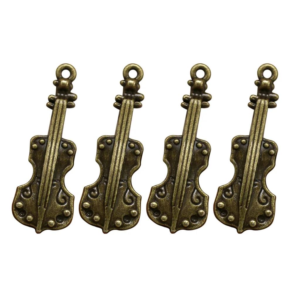 20pcs Violin Alloy Pendant Durable DIY Necklace Bracelet Earrings Jewelry Making Crafts Gifts Charm Accessories
20pcs Violin Alloy Pendant Durable DIY Necklace Bracelet Earrings Jewelry Making Crafts Gifts Charm Accessories