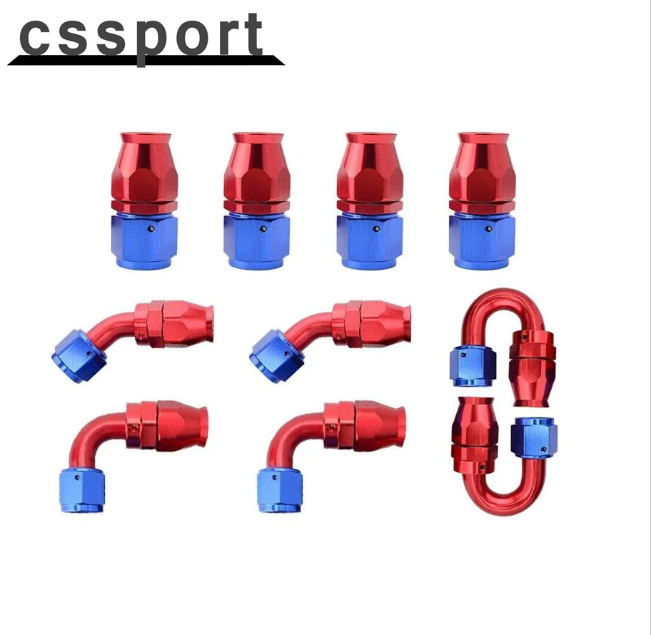 10PCS 6AN12AN PTFE Fuel Hose End Fitting Adapter Kit E85
10PCS 6AN12AN PTFE Fuel Hose End Fitting Adapter Kit E85