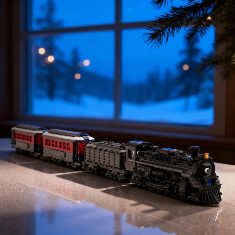 3991pcs MOC Polar Express Train Model Building Blocks DIY Gift Creative Collectible Display Decor Premium Adult Kids Desk Home
3991pcs MOC Polar Express Train Model Building Blocks DIY Gift Creative Collectible Display Decor Premium Adult Kids Desk Home