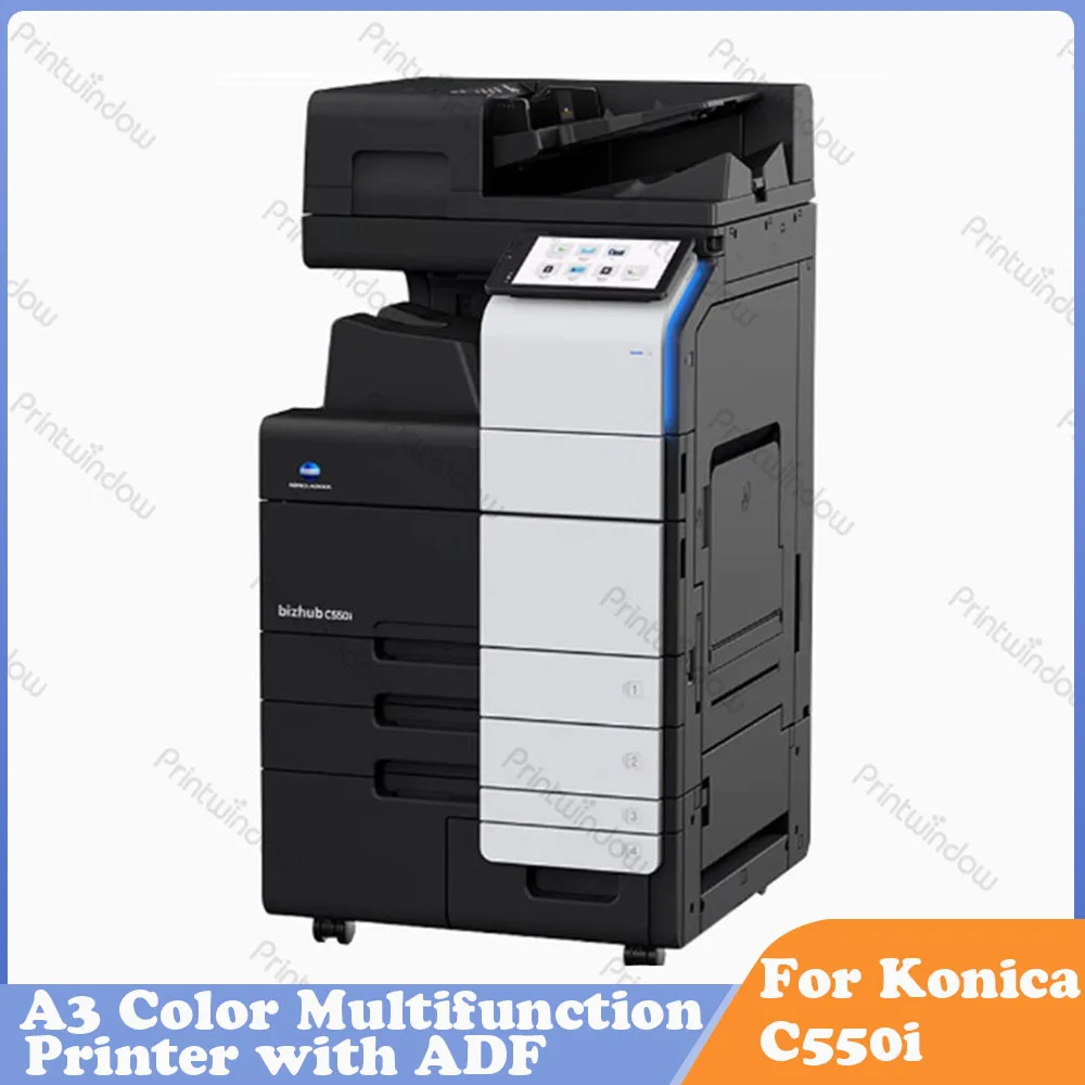 Konica Minolta bizhub C550i A3 Color Multifunction Printer with ADF - Office Copy/Print/Scan All-in-One
Konica Minolta bizhub C550i A3 Color Multifunction Printer with ADF - Office Copy/Print/Scan All-in-One