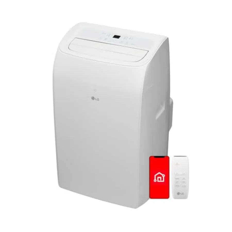 8, 350 BTU DOE / 12, 000 BTU (ASHRAE) Smart Portable Air Conditioner, Cools 350 Sq.Ft. (14' x 25' room size), Smartphone Voice
8, 350 BTU DOE / 12, 000 BTU (ASHRAE) Smart Portable Air Conditioner, Cools 350 Sq.Ft. (14' x 25' room size), Smartphone Voice