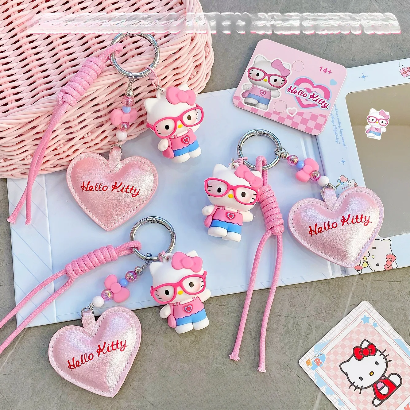 Cute bag pendant for best friends, plush toy backpack decoration, authentic Hello Kitty keychain, cartoon bag accessory
Cute bag pendant for best friends, plush toy backpack decoration, authentic Hello Kitty keychain, cartoon bag accessory