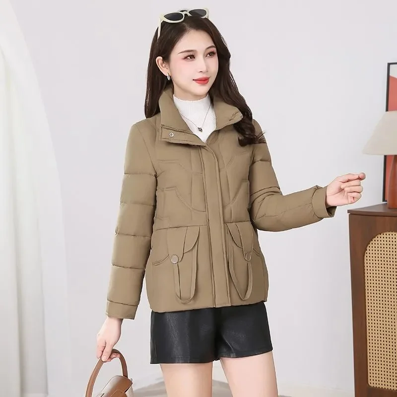 New Fashion Down Cotton Jacket Women Parkas Short Korean Thick Winter Coat Cotton Padded Jacket Female Outerwear Overcoat
New Fashion Down Cotton Jacket Women Parkas Short Korean Thick Winter Coat Cotton Padded Jacket Female Outerwear Overcoat