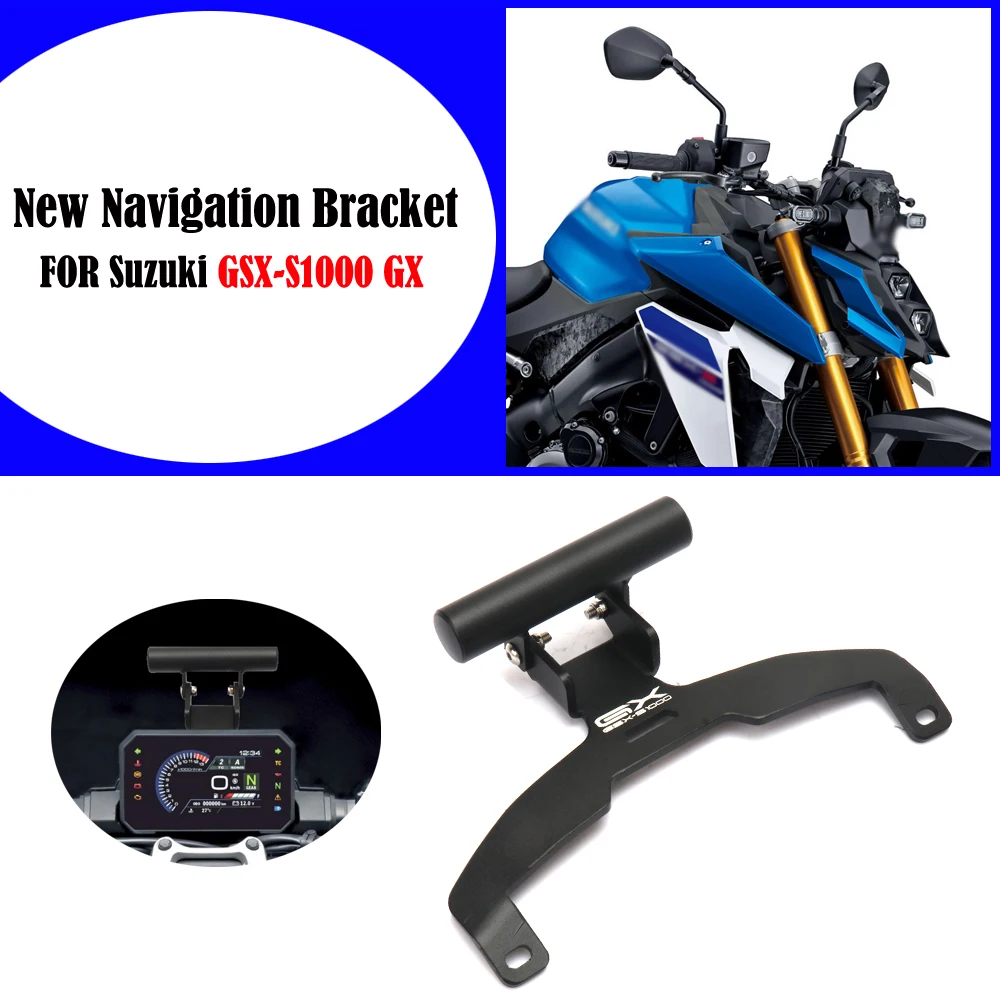 Motorcycle Mobile Phone Holder Stand GPS Navigation Support Bracket For Suzuki GSX-S1000 GX GSX-S1000GX 2024-
Motorcycle Mobile Phone Holder Stand GPS Navigation Support Bracket For Suzuki GSX-S1000 GX GSX-S1000GX 2024-