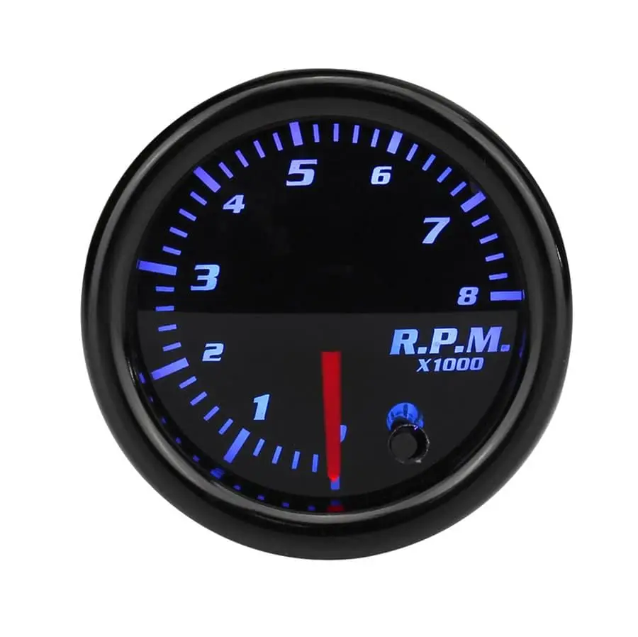 2" 52mm 7 Color LED 12V Car Pointer Tachometer Gauge Meter 0~8000 RPM Black Face
2" 52mm 7 Color LED 12V Car Pointer Tachometer Gauge Meter 0~8000 RPM Black Face