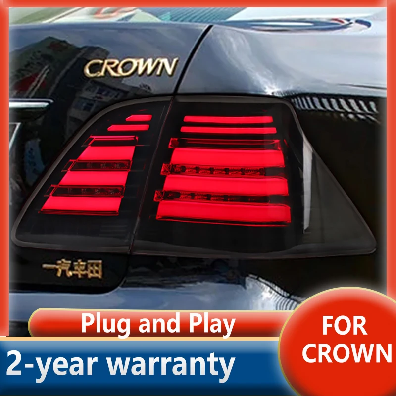 Tail lamp For Toyota Crown 2005-2009 LED taillight rear lamp with dynamic turn signal+drl+brake+reverse
Tail lamp For Toyota Crown 2005-2009 LED taillight rear lamp with dynamic turn signal+drl+brake+reverse