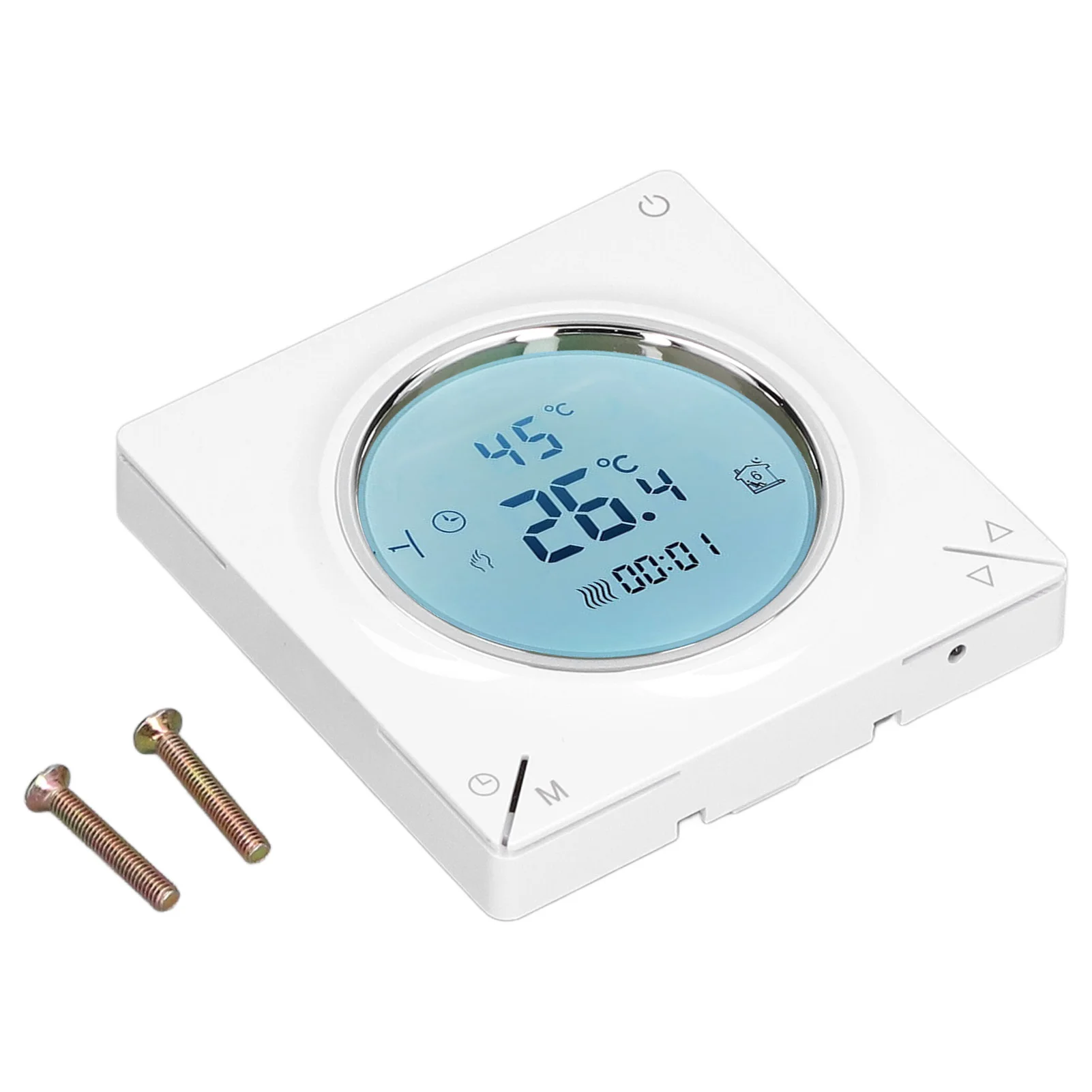 Smart Thermostat Fast Reading Reliable Chip Strong Anti Interference Practical LCD Screen Thermostat for Home 220V
Smart Thermostat Fast Reading Reliable Chip Strong Anti Interference Practical LCD Screen Thermostat for Home 220V