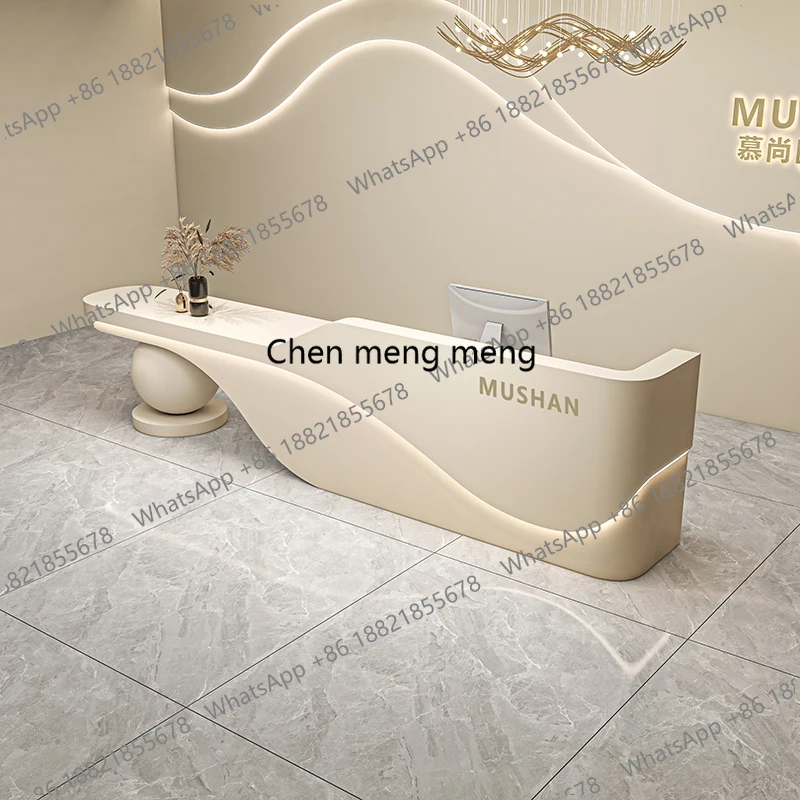 Современная роскошная промышленная стойка ресепшн для салона красоты, кассы, косметологического кабинета, ресторана. Профессиональная мебель.
Современная роскошная промышленная стойка ресепшн для салона красоты, кассы, косметологического кабинета, ресторана. Профессиональная мебель.