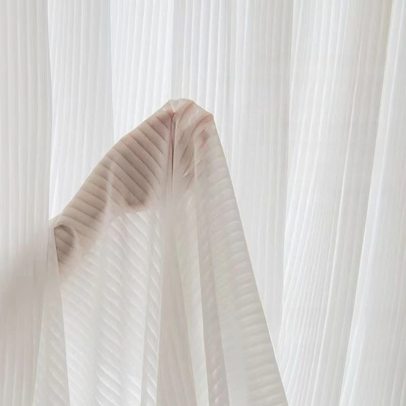 Vertical Translucent Soft White Tulle Decorate Living Room Bedroom Bay Window Dining and Door Screen High Quality Curtain Gauze
Vertical Translucent Soft White Tulle Decorate Living Room Bedroom Bay Window Dining and Door Screen High Quality Curtain Gauze