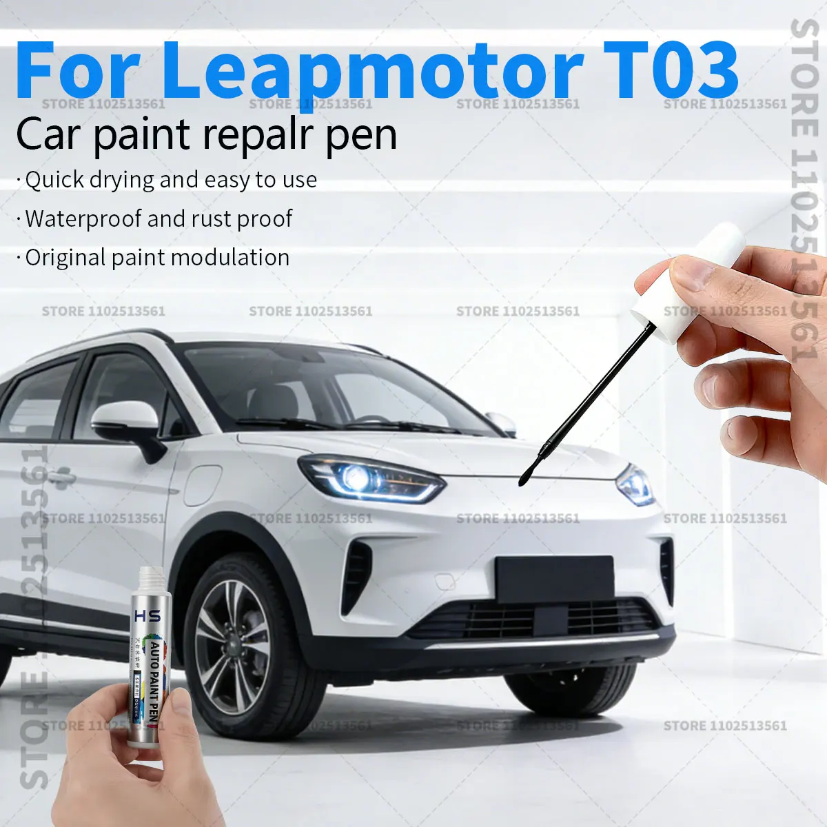 Ручка-корректор для ремонта краски, средство для удаления царапин, аксессуары для авто DIY для Leapmotor T03 2020-2025 NA, черный, белый, желтый, зеленый, розовый, синий
Ручка-корректор для ремонта краски, средство для удаления царапин, аксессуары для авто DIY для Leapmotor T03 2020-2025 NA, черный, белый, желтый, зеленый, розовый, синий