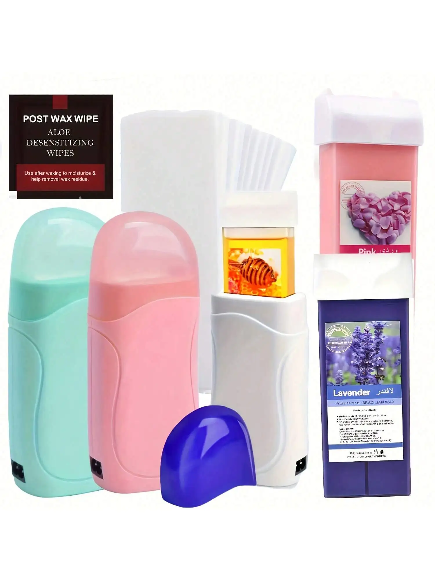 Wax Roller Kit, Roll on Waxing Kit for Hair Removal, With 1 Wax Cartridges & 50 Wax Strips, Professional Body Waxing for Women &
Wax Roller Kit, Roll on Waxing Kit for Hair Removal, With 1 Wax Cartridges & 50 Wax Strips, Professional Body Waxing for Women &