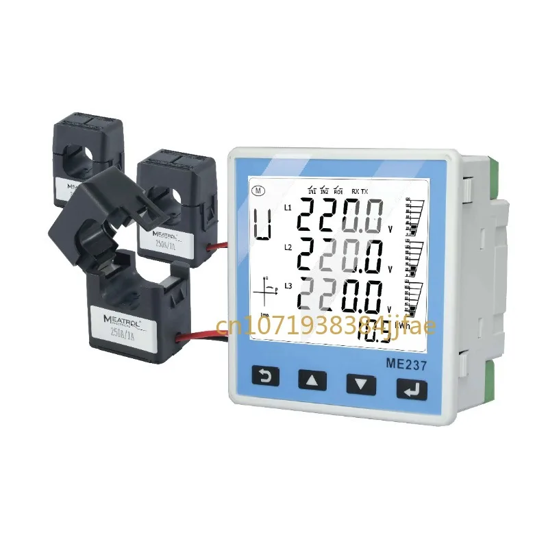MEATROL ME237 Smart Electricity Energy Meter WIFI Remote power consumption monitoring Power meter
MEATROL ME237 Smart Electricity Energy Meter WIFI Remote power consumption monitoring Power meter