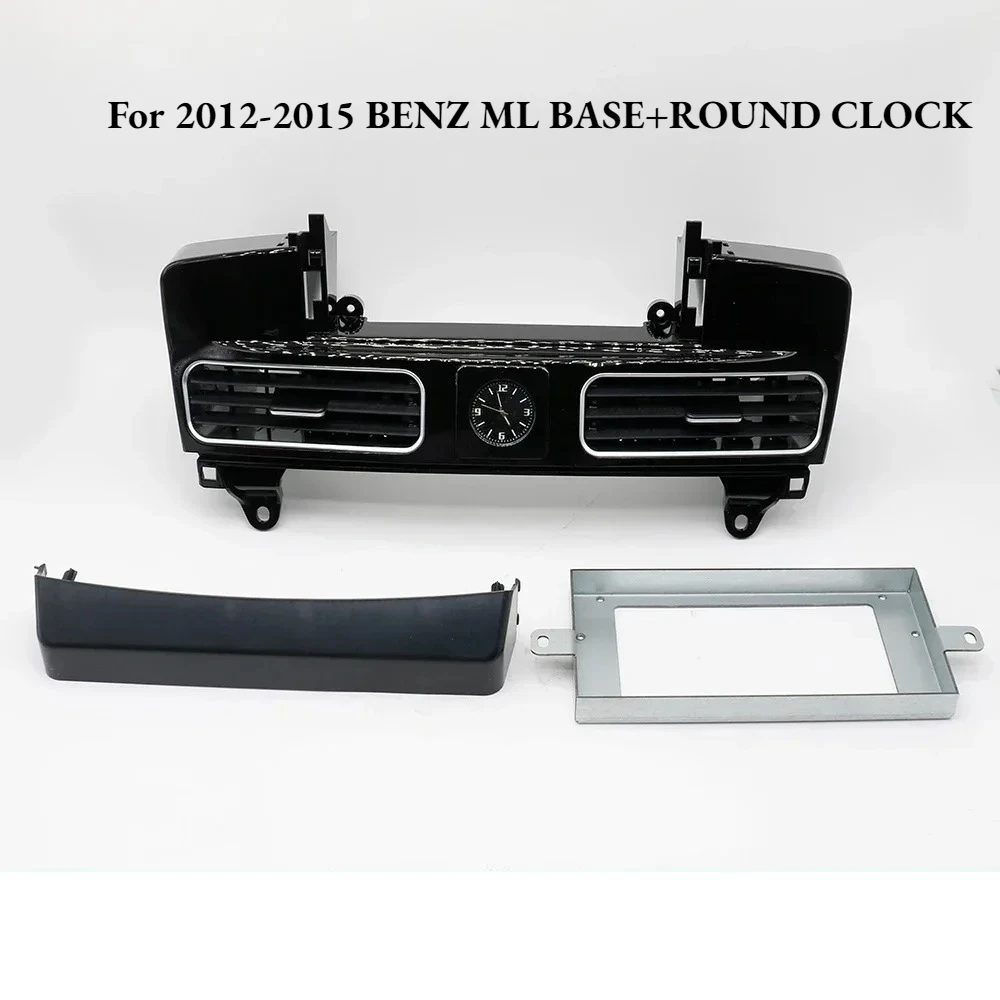 For Benz ML W166 2012-2015 12.3 Inch Car Radio Fascia Frame with Round Clock Android MP5 GPS Dashboard Panel Installation Kit
For Benz ML W166 2012-2015 12.3 Inch Car Radio Fascia Frame with Round Clock Android MP5 GPS Dashboard Panel Installation Kit
