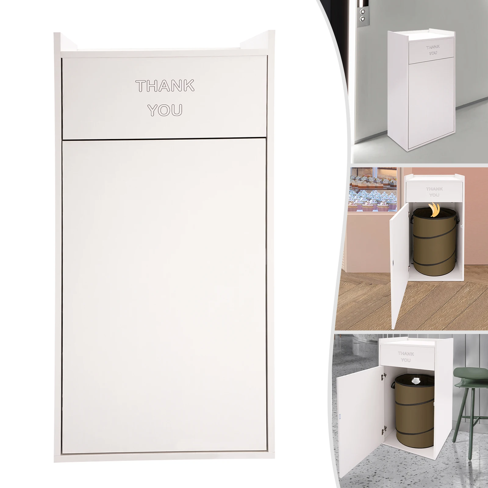 Современный белый прямоугольный мусорный бак, коммерческий мусорный бак, шкаф для мусорного бака 
Современный белый прямоугольный мусорный бак, коммерческий мусорный бак, шкаф для мусорного бака