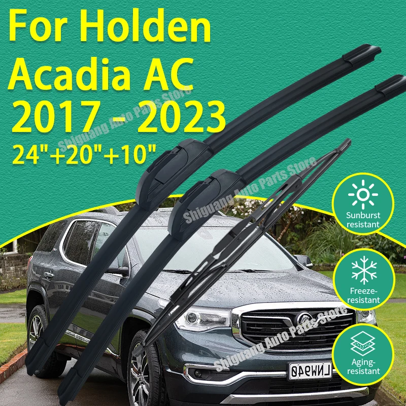 Front Rear Silicone Coating Wipers for Holden Acadia AC 2017 - 2023 Car Wiper Windshield Windscreen Blades Accessories 2022 2021
Front Rear Silicone Coating Wipers for Holden Acadia AC 2017 - 2023 Car Wiper Windshield Windscreen Blades Accessories 2022 2021