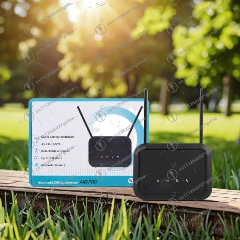 4G Modem Professional Mini CPE Wireless Router Network 4000 mAh TTL/IMEI Rechargeable 4g Wireless Router with 4 LAN Ports
4G Modem Professional Mini CPE Wireless Router Network 4000 mAh TTL/IMEI Rechargeable 4g Wireless Router with 4 LAN Ports