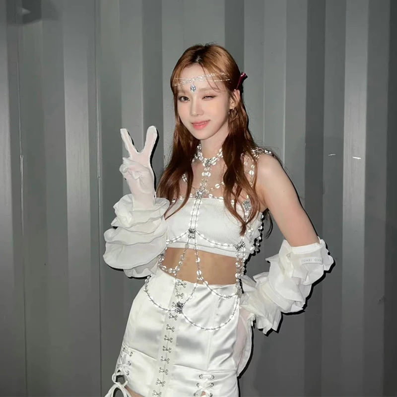 Kpop Idol Outfit Concert Outfit Music Festival Clothing Rave Wear Stage Performance Costume Dancer Outfit Jazz DancewearJL5018
Kpop Idol Outfit Concert Outfit Music Festival Clothing Rave Wear Stage Performance Costume Dancer Outfit Jazz DancewearJL5018